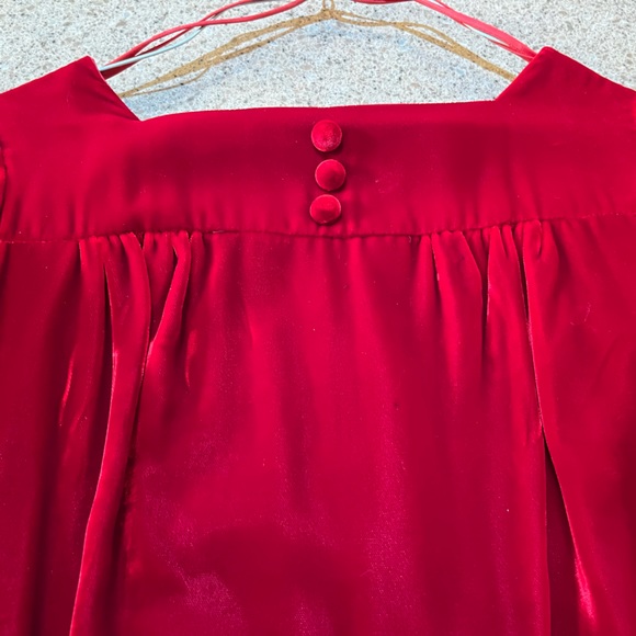 Vintage velvet dress - Picture 5 of 8